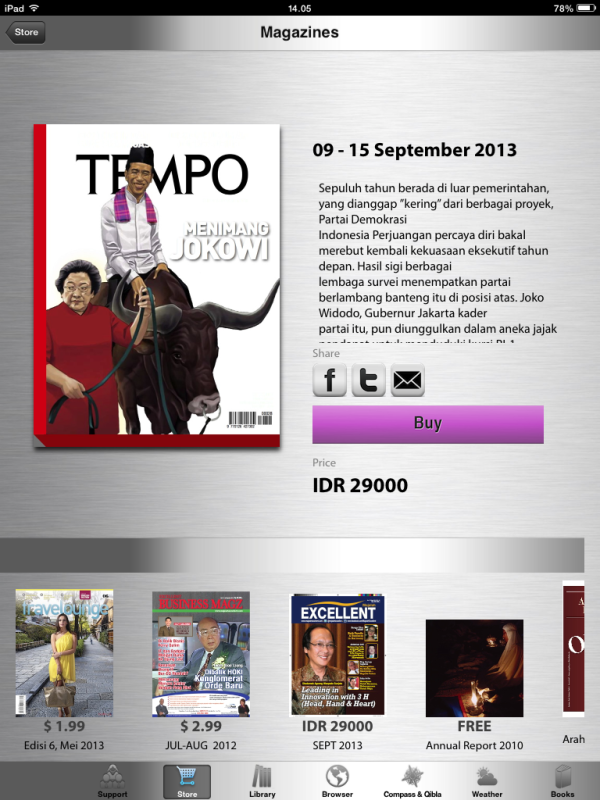 majalah indonesia - tempo 99